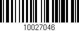 Código de barras (EAN, GTIN, SKU, ISBN): '10027046'