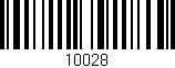 Código de barras (EAN, GTIN, SKU, ISBN): '10028'