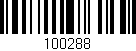 Código de barras (EAN, GTIN, SKU, ISBN): '100288'