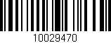 Código de barras (EAN, GTIN, SKU, ISBN): '10029470'