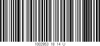 Código de barras (EAN, GTIN, SKU, ISBN): '1002953_18_14_U'