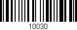 Código de barras (EAN, GTIN, SKU, ISBN): '10030'