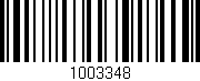 Código de barras (EAN, GTIN, SKU, ISBN): '1003348'