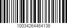 Código de barras (EAN, GTIN, SKU, ISBN): '10034264464138'