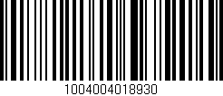 Código de barras (EAN, GTIN, SKU, ISBN): '1004004018930'