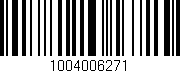 Código de barras (EAN, GTIN, SKU, ISBN): '1004006271'