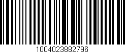 Código de barras (EAN, GTIN, SKU, ISBN): '1004023882796'