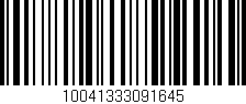 Código de barras (EAN, GTIN, SKU, ISBN): '10041333091645'