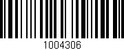 Código de barras (EAN, GTIN, SKU, ISBN): '1004306'