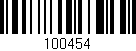 Código de barras (EAN, GTIN, SKU, ISBN): '100454'