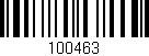 Código de barras (EAN, GTIN, SKU, ISBN): '100463'