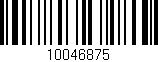 Código de barras (EAN, GTIN, SKU, ISBN): '10046875'