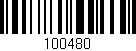 Código de barras (EAN, GTIN, SKU, ISBN): '100480'