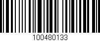 Código de barras (EAN, GTIN, SKU, ISBN): '100480133'