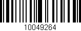 Código de barras (EAN, GTIN, SKU, ISBN): '10049264'