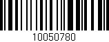 Código de barras (EAN, GTIN, SKU, ISBN): '10050780'