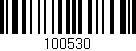 Código de barras (EAN, GTIN, SKU, ISBN): '100530'