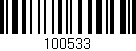 Código de barras (EAN, GTIN, SKU, ISBN): '100533'