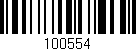 Código de barras (EAN, GTIN, SKU, ISBN): '100554'