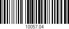 Código de barras (EAN, GTIN, SKU, ISBN): '10057.04'