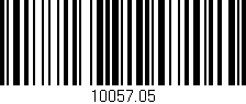 Código de barras (EAN, GTIN, SKU, ISBN): '10057.05'