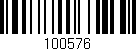 Código de barras (EAN, GTIN, SKU, ISBN): '100576'