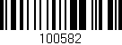 Código de barras (EAN, GTIN, SKU, ISBN): '100582'