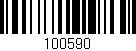 Código de barras (EAN, GTIN, SKU, ISBN): '100590'