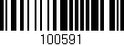 Código de barras (EAN, GTIN, SKU, ISBN): '100591'