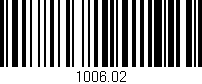 Código de barras (EAN, GTIN, SKU, ISBN): '1006.02'