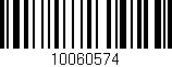 Código de barras (EAN, GTIN, SKU, ISBN): '10060574'