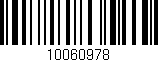 Código de barras (EAN, GTIN, SKU, ISBN): '10060978'
