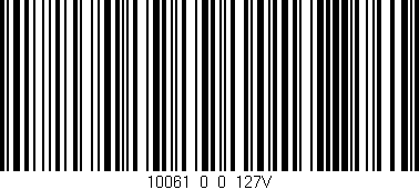Código de barras (EAN, GTIN, SKU, ISBN): '10061_0_0_127V'