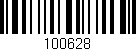 Código de barras (EAN, GTIN, SKU, ISBN): '100628'