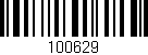 Código de barras (EAN, GTIN, SKU, ISBN): '100629'