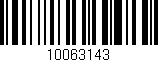 Código de barras (EAN, GTIN, SKU, ISBN): '10063143'