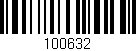 Código de barras (EAN, GTIN, SKU, ISBN): '100632'