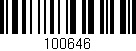 Código de barras (EAN, GTIN, SKU, ISBN): '100646'