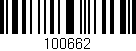 Código de barras (EAN, GTIN, SKU, ISBN): '100662'