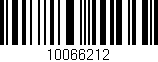 Código de barras (EAN, GTIN, SKU, ISBN): '10066212'