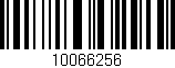 Código de barras (EAN, GTIN, SKU, ISBN): '10066256'