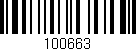Código de barras (EAN, GTIN, SKU, ISBN): '100663'
