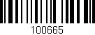 Código de barras (EAN, GTIN, SKU, ISBN): '100665'