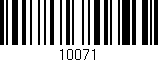 Código de barras (EAN, GTIN, SKU, ISBN): '10071'