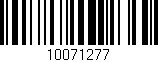 Código de barras (EAN, GTIN, SKU, ISBN): '10071277'