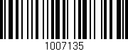 Código de barras (EAN, GTIN, SKU, ISBN): '1007135'