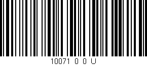 Código de barras (EAN, GTIN, SKU, ISBN): '10071_0_0_U'