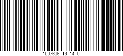 Código de barras (EAN, GTIN, SKU, ISBN): '1007606_18_14_U'