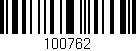 Código de barras (EAN, GTIN, SKU, ISBN): '100762'