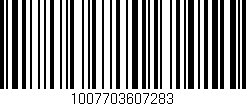 Código de barras (EAN, GTIN, SKU, ISBN): '1007703607283'